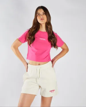 Fashionable Wear Street Trend Look Keeva Tee Cherry Pink