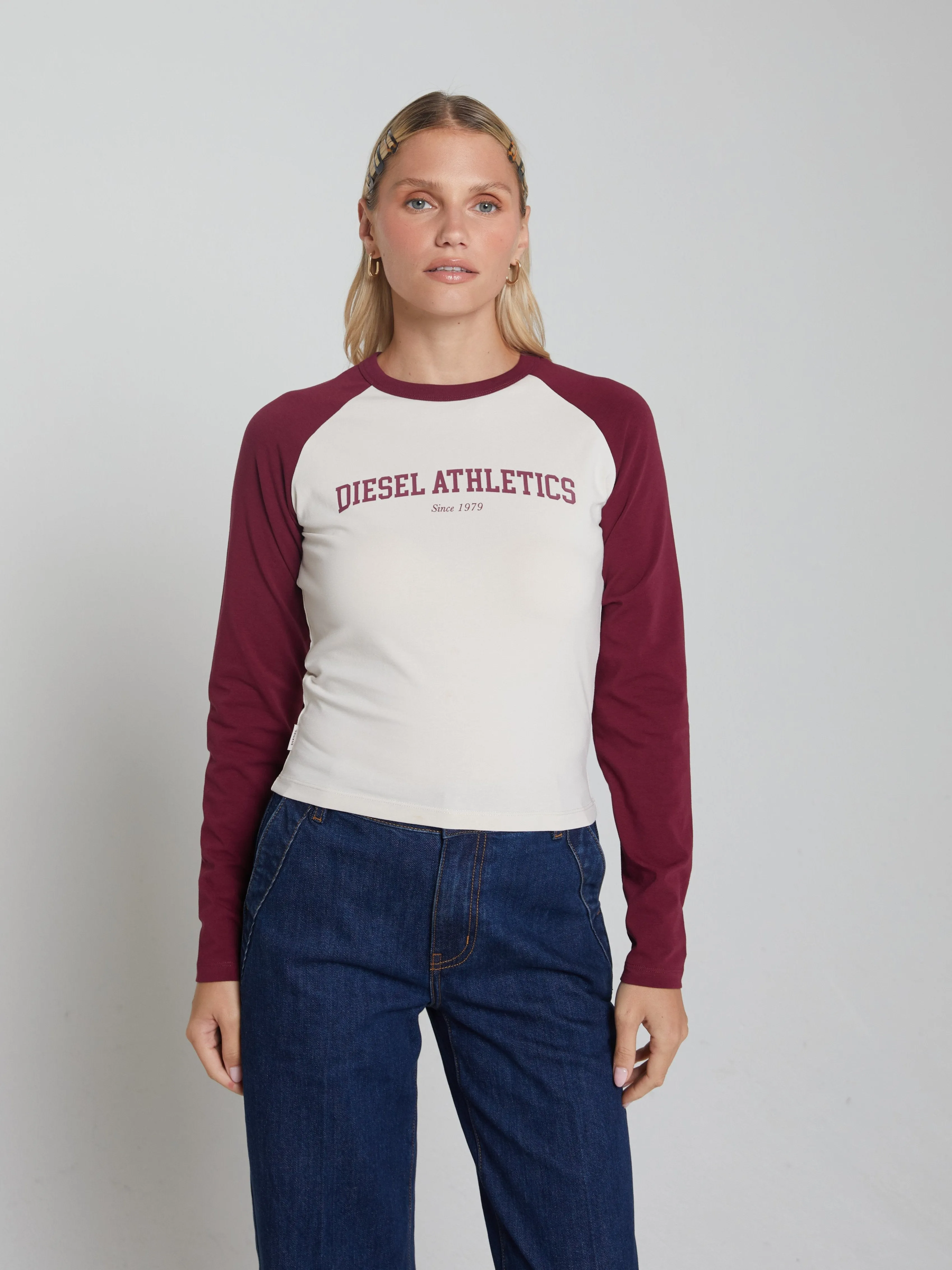 Sport Performance Kirsten Ls Tee Cranberry Red