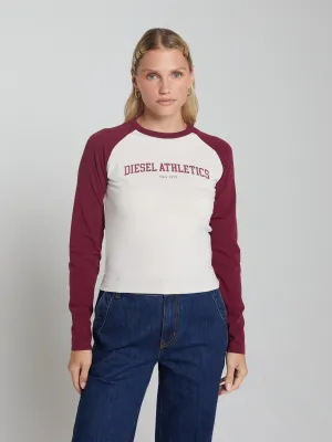 Chill Style college Kirsten Ls Tee Cranberry Red