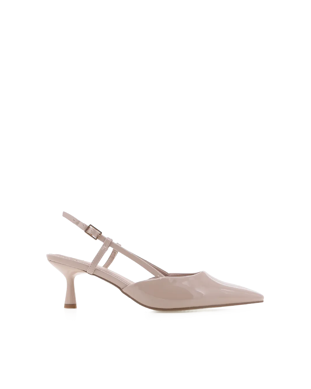 KYRIE - LATTE PATENT Embellished Wedding Shoes