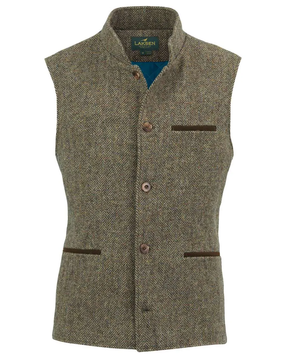 Laksen Lewis Fife Tweed Vest Reversible Wear Options Outdoor Fit