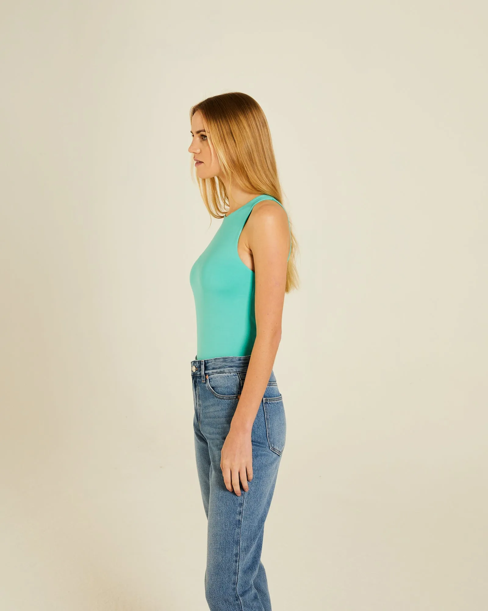 Rianna Body Suit Aqua Mint Halloween