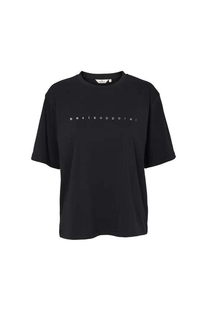 Versatile Style Trend Vintage authenticity Raja Logo Tee - Black