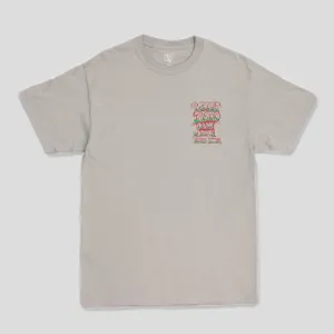 HODDLE "BISTRO" TEE GREY Soft Layer Customizable