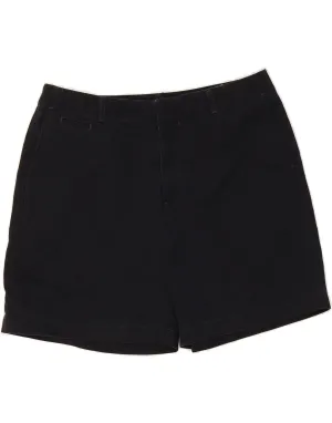 Smooth Seam Finish Comfort Fit DOCKERS Womens Chino Shorts US 10 Large W32  Navy Blue Cotton