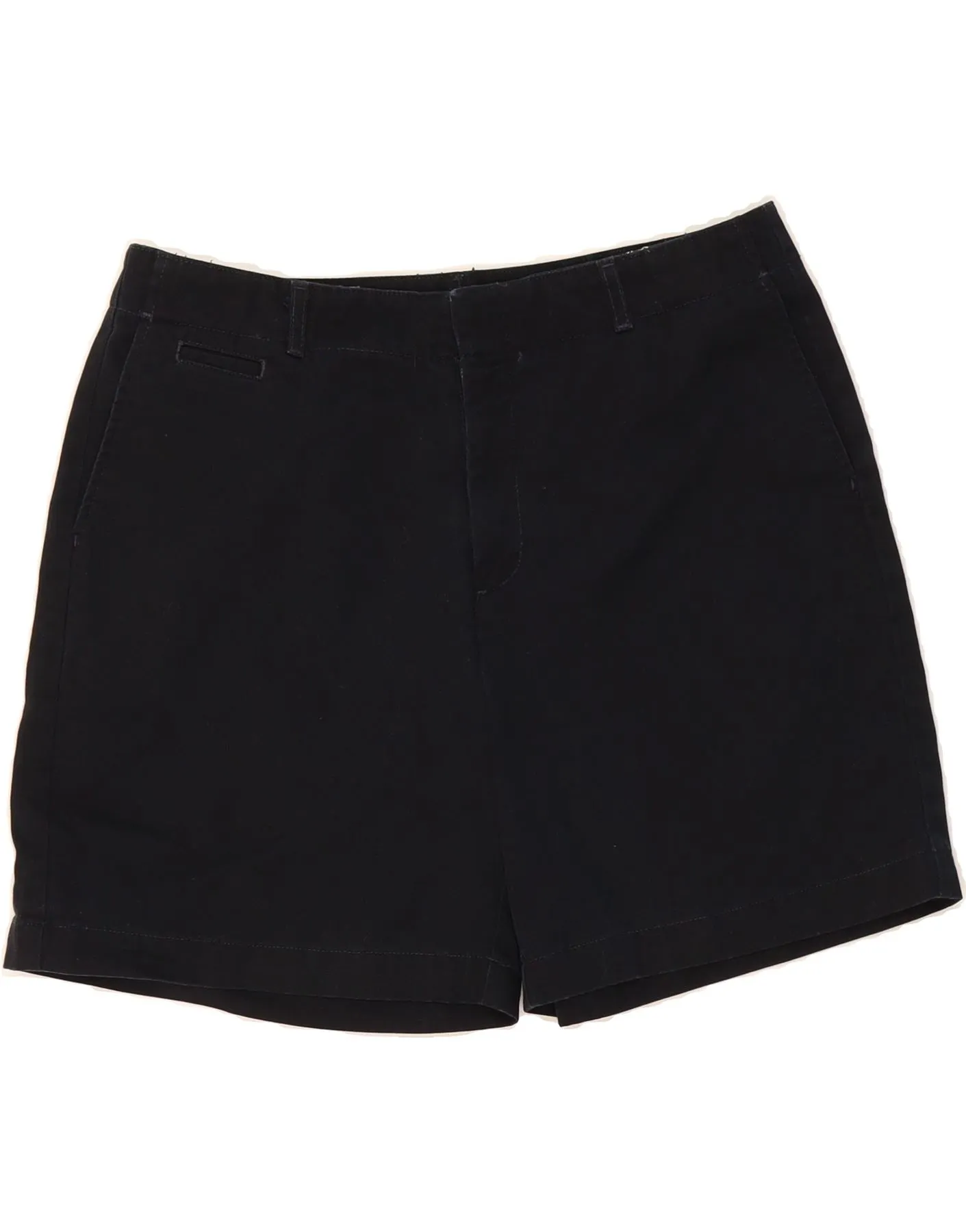 Smooth Seam Finish Comfort Fit DOCKERS Womens Chino Shorts US 10 Large W32  Navy Blue Cotton