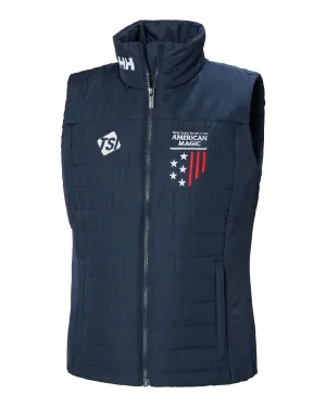 Helly Hansen Womens Crew Insulated Vest 2.0 Wicking Technology stealth