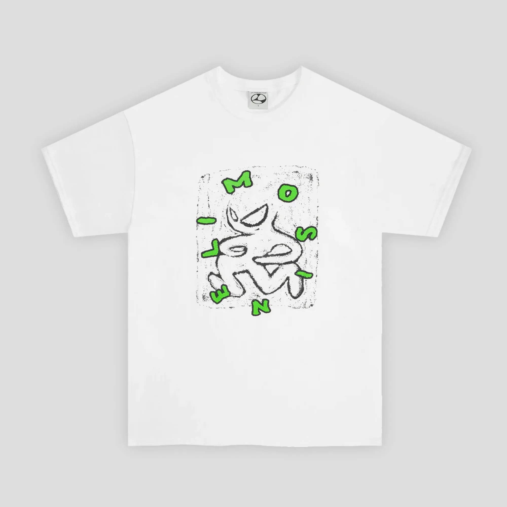 All-day style Casual and Soft Limosine Runner Tee - White