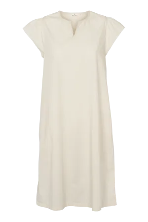 Chic and Cozy Wear Everyday-Use Silje SS Dress - Birch