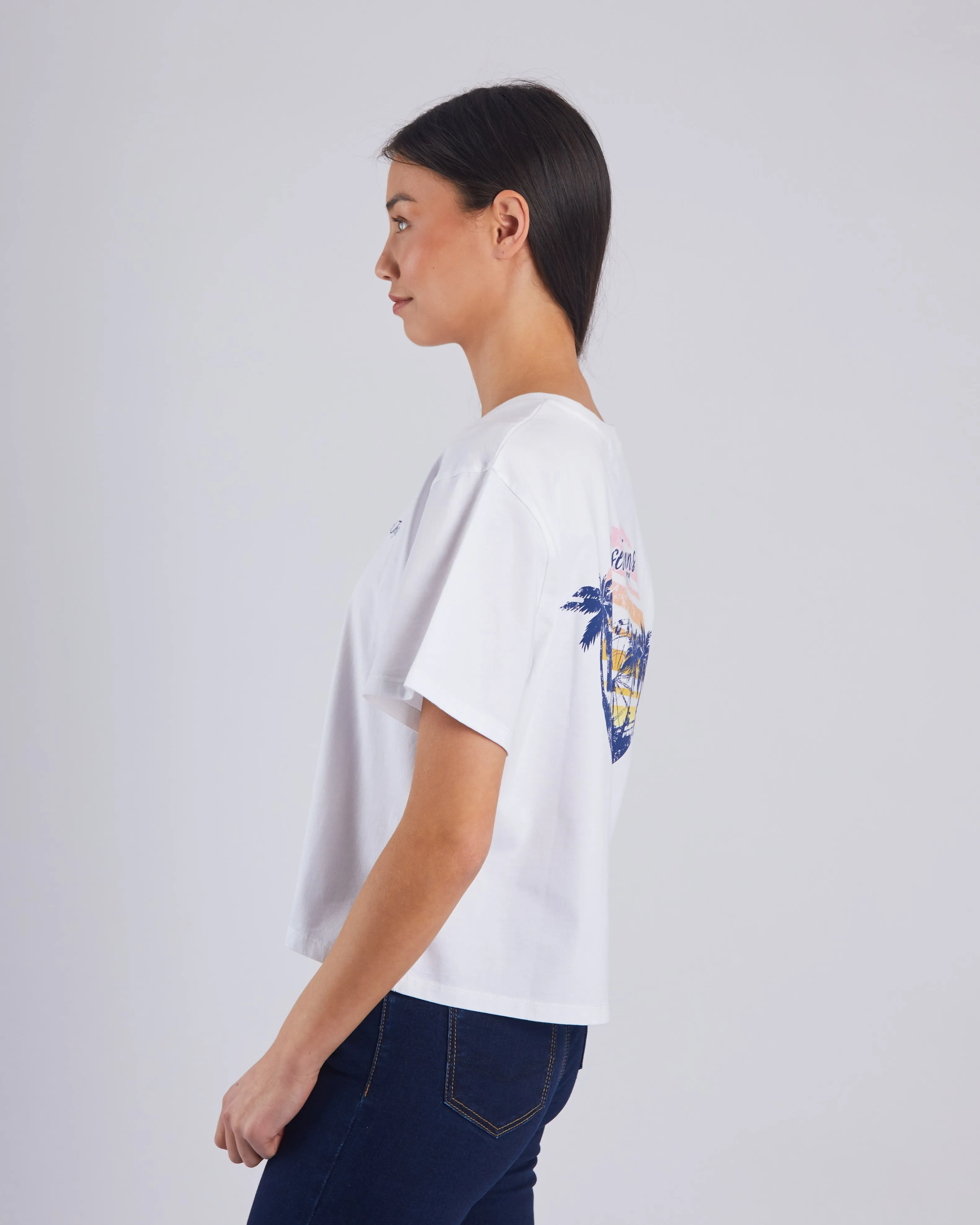 Linnea Tee Dove White Anti Odor Technology