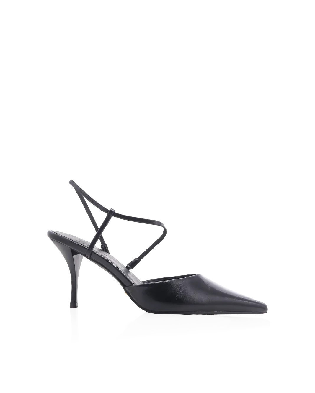 Ventilated Design Glamorous Heels MARISOL - BLACK SHINE