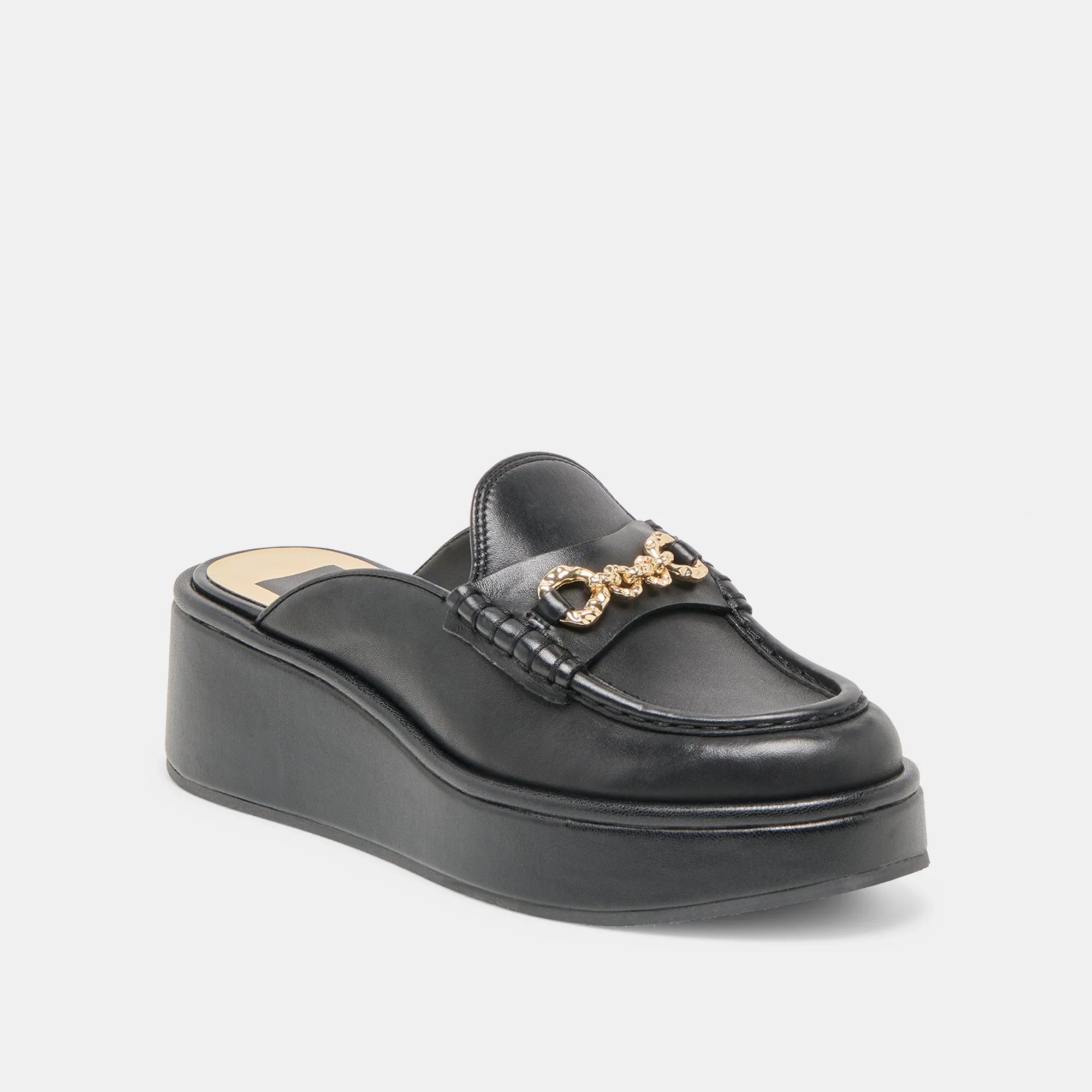Functional Bold Pop DORREL LOAFERS BLACK LEATHER