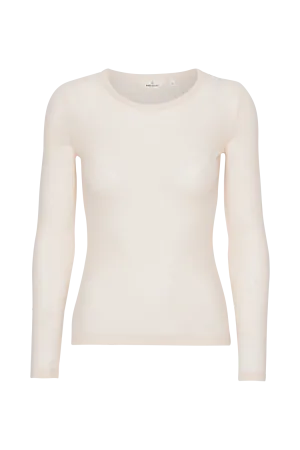 GentleWashResistance Perfect Style Lublina LS Tee - Natural melange