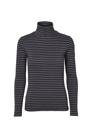 Ludmilla High-neck - Blackened pearl / black Comfy Casual