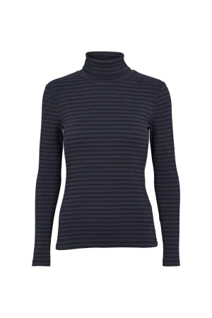 Evergreen Ludmilla High-neck - Black/Navy