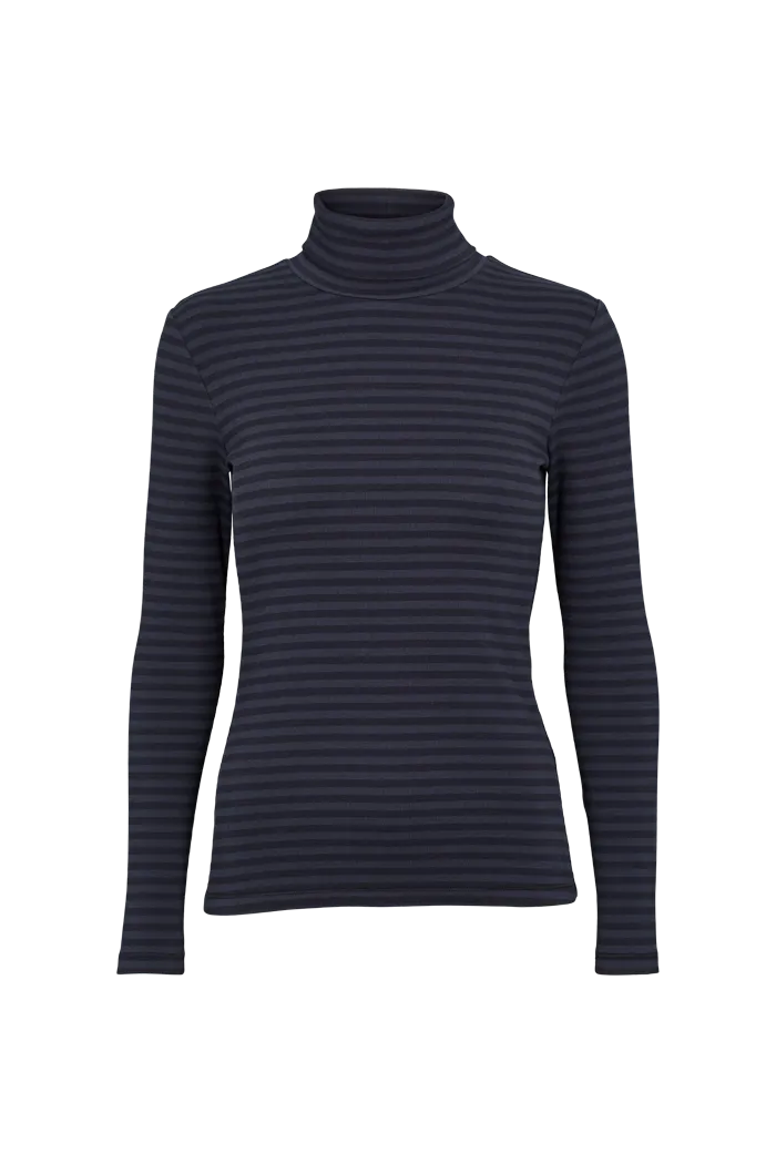 Evergreen Ludmilla High-neck - Black/Navy