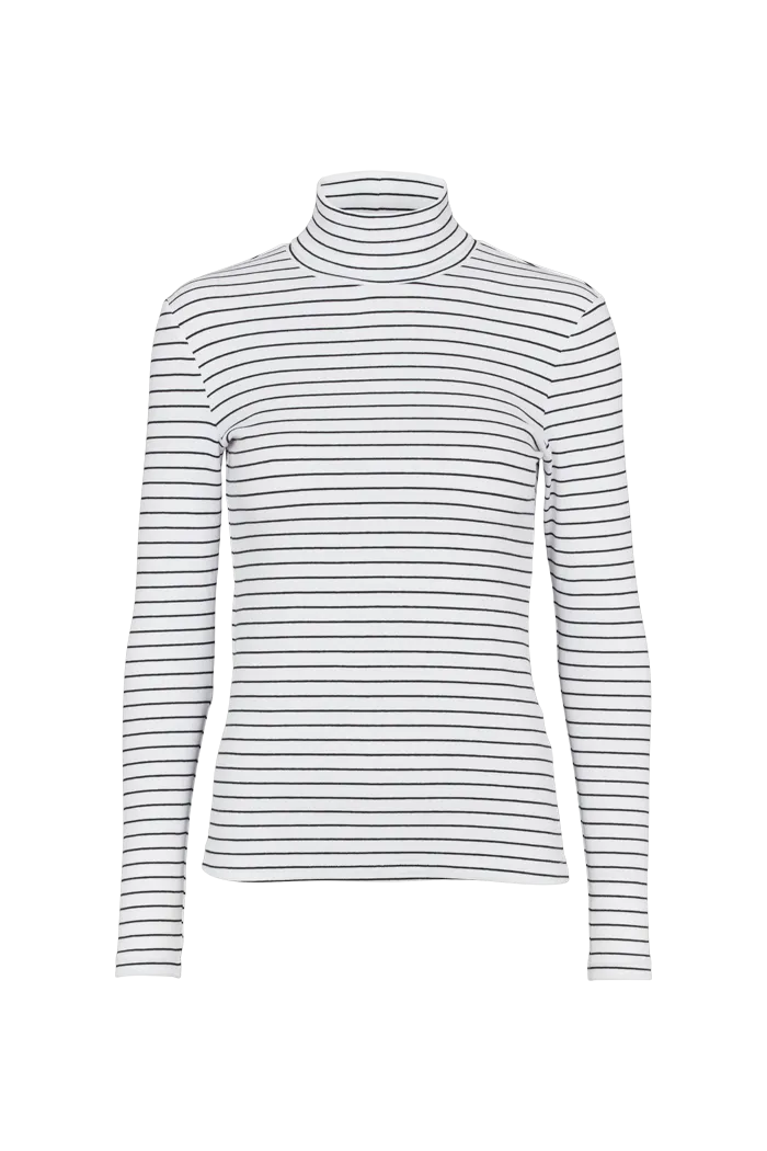 EcoConscious Processing Thermal Regulating Layer Ludmilla High-neck - Bright white / black
