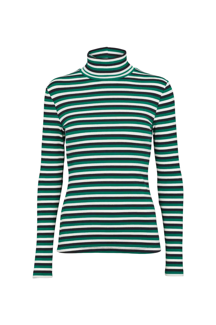 Ludmilla High-neck - Green jacket / black / whisper white Casual Comfort Top Durable Color Retention