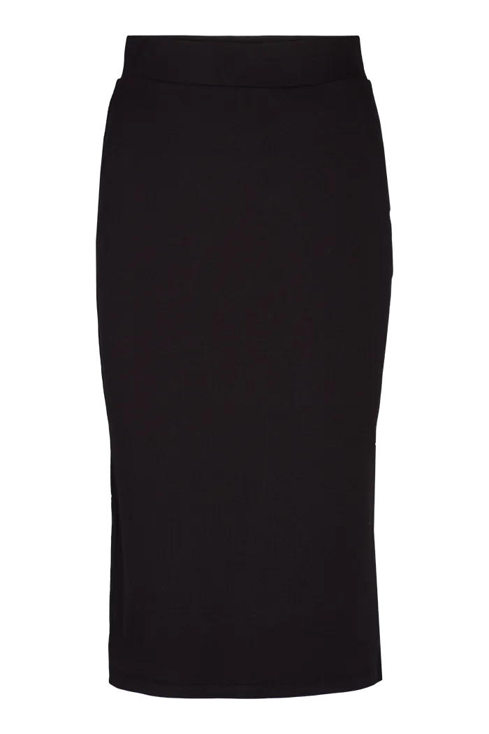 Spring Brunch All Day Ludmilla Long Skirt - Black