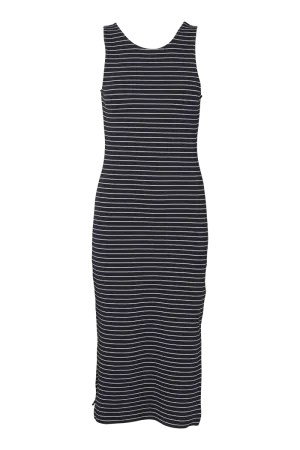 Ludmilla Openback Dress - Black / bright white Comfortable and Chic