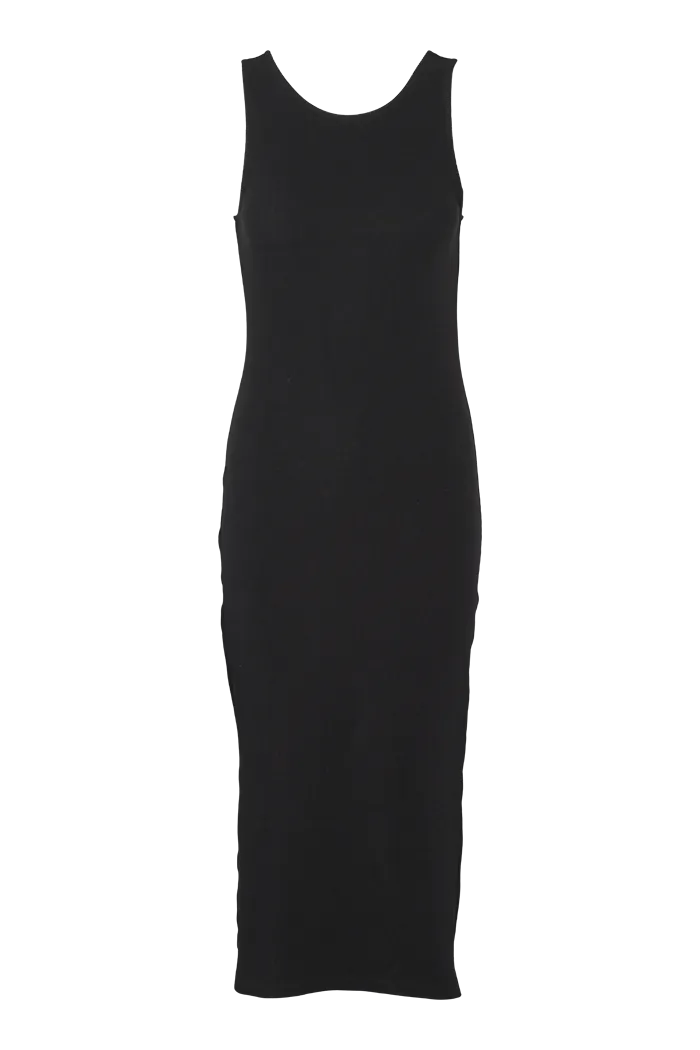 Dreamy Look Ludmilla Openback Dress - Black