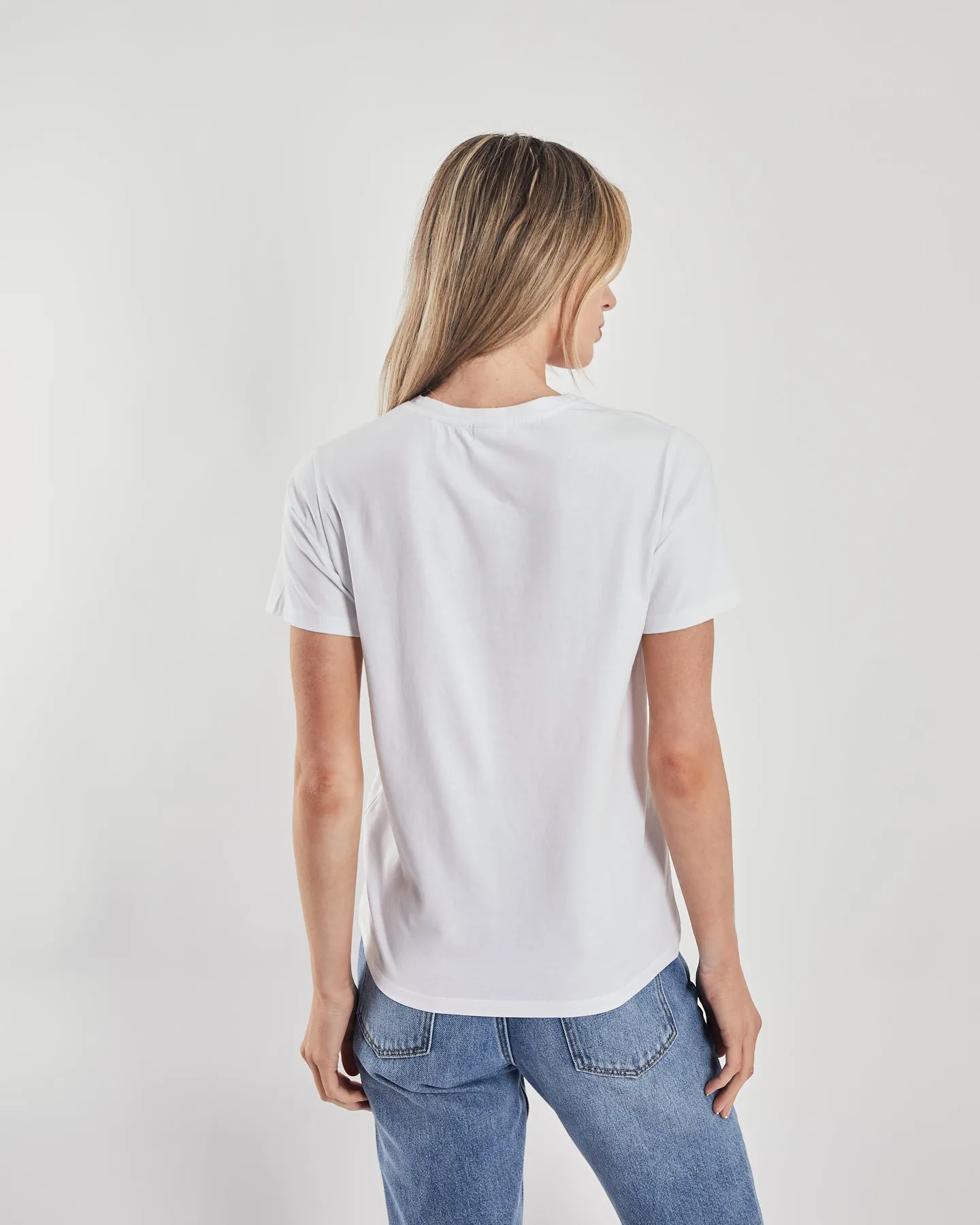 Layered Look Wear Maisie T-Shirt Dove White