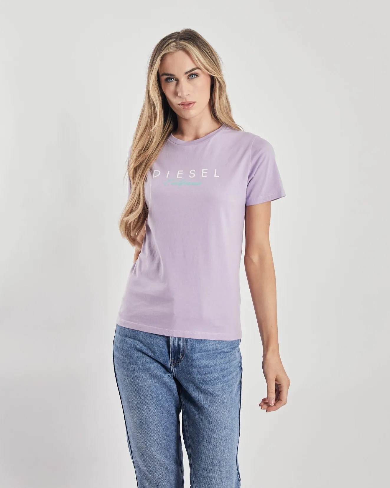 Maisie T-Shirt Purple Rose fade resistant color LightweightBlend
