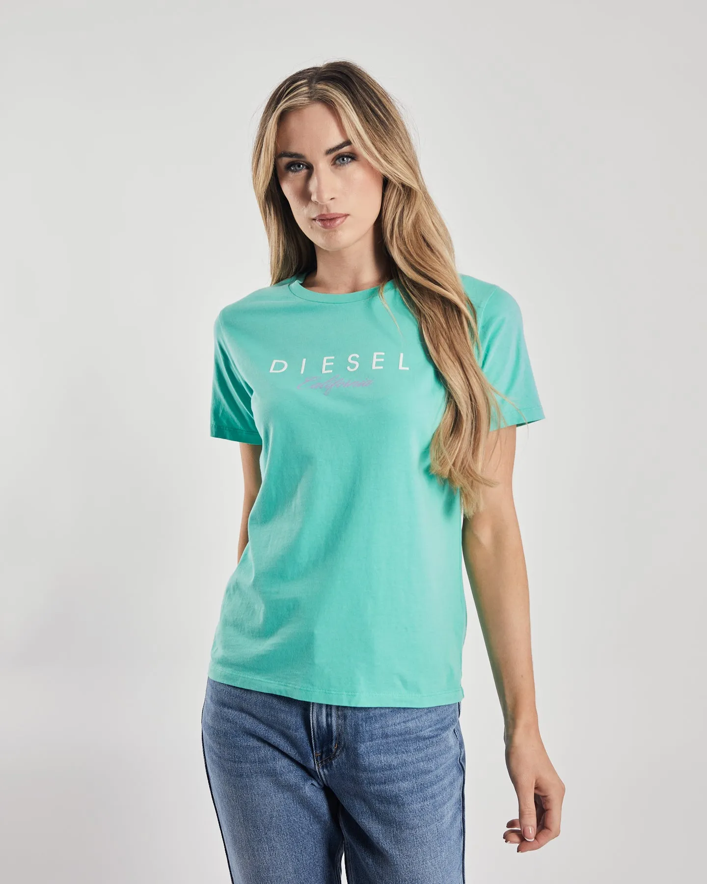 Comfortable Weave Maisie T-Shirt Soft Jade