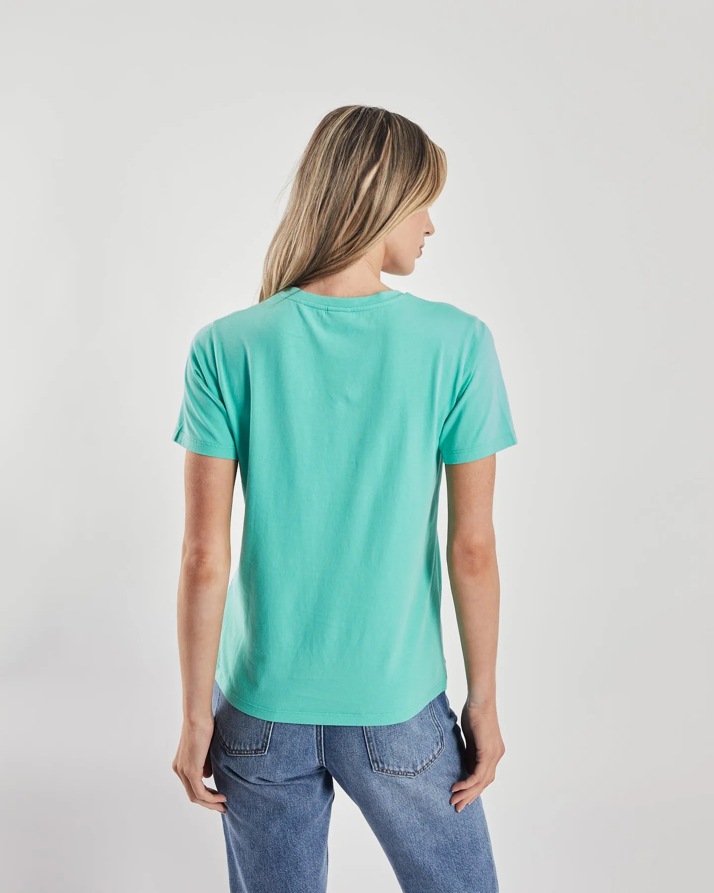 Stretchy Fit Maisie T-Shirt Soft Jade