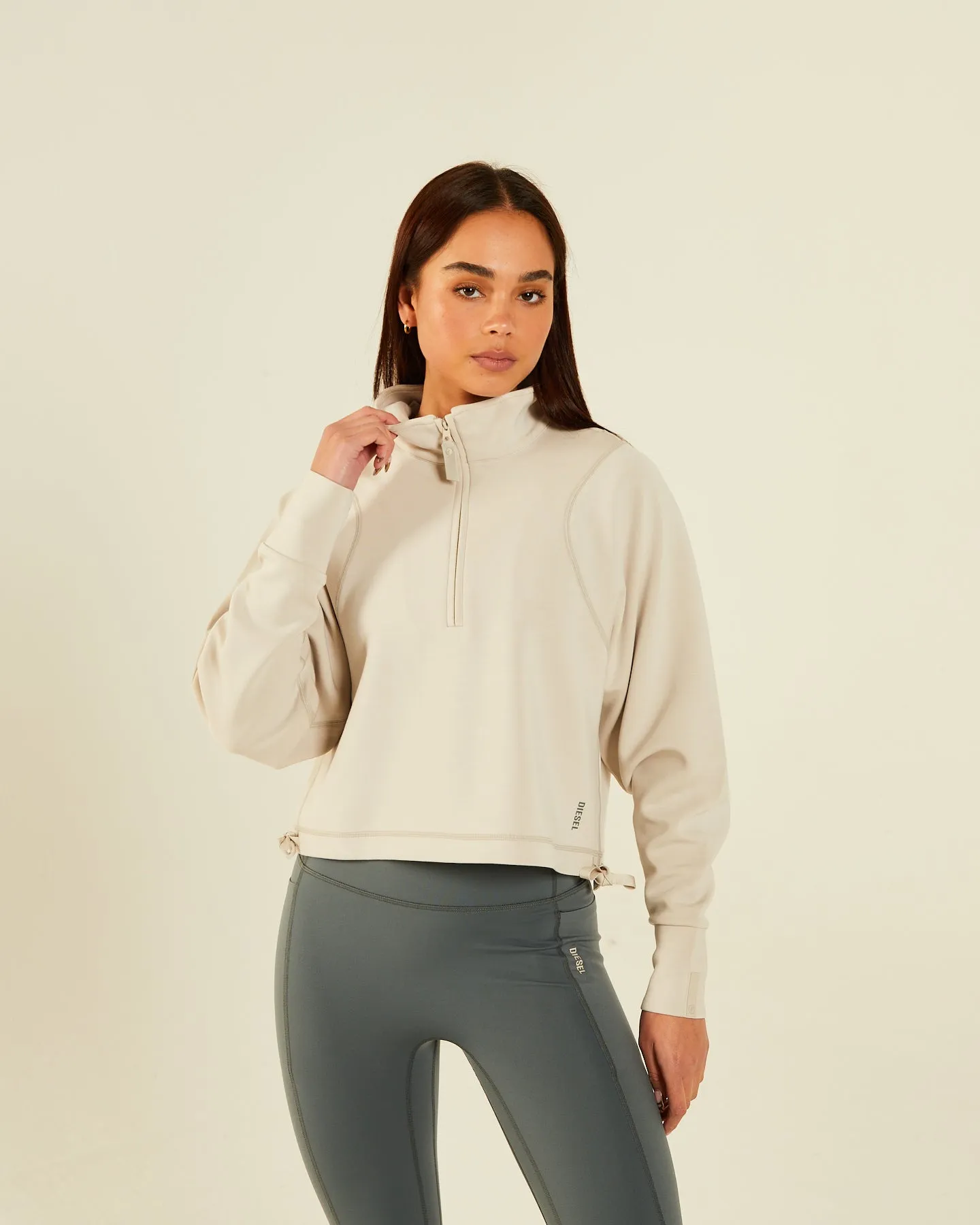 Margaux Half Zip Soft Clay product ombre gradient