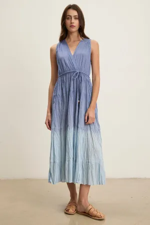 MARILYN DRESS Contrast-Piping