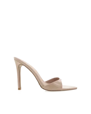 QUINBY - LATTE PATENT Fashion Heels