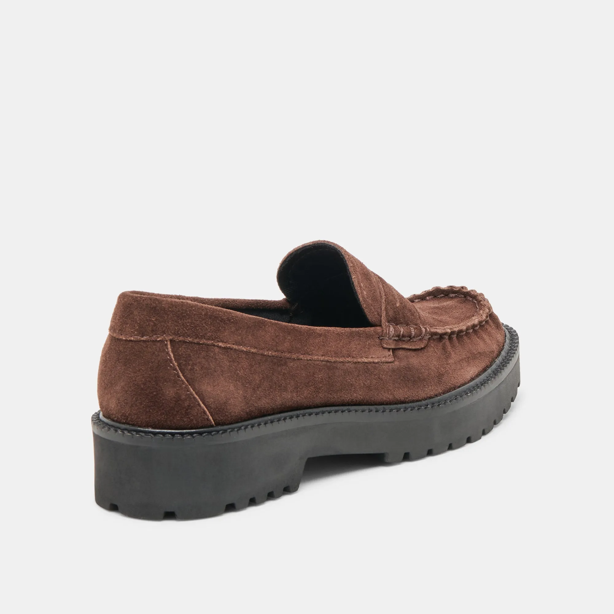 MEREK LOAFERS DK BROWN SUEDE Pack Easy