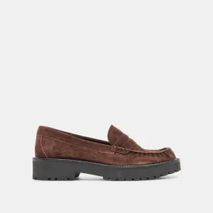 Fair Day Peak Path MEREK LOAFERS DK BROWN SUEDE