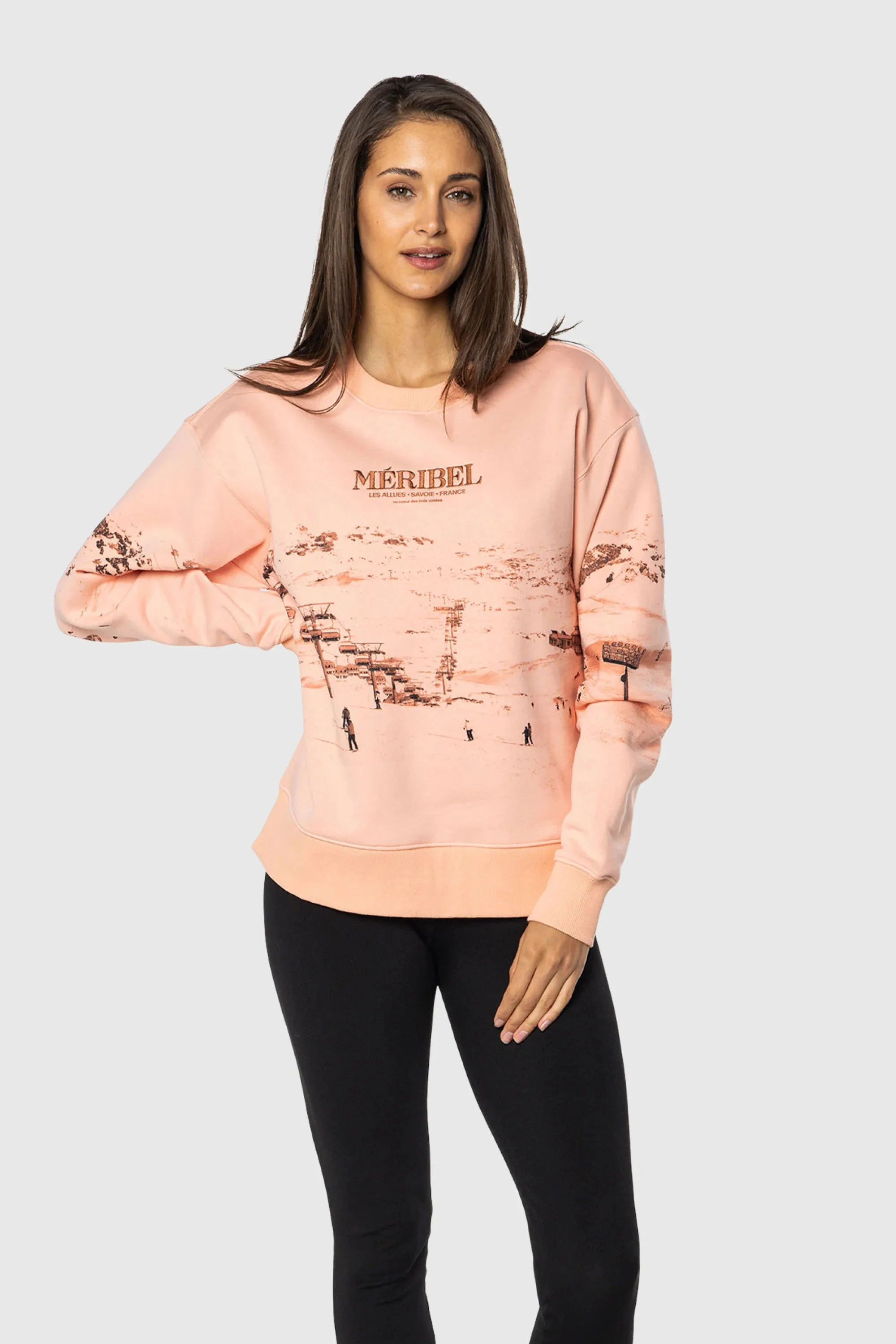 Classic Active buckle accents Meribel Crewneck