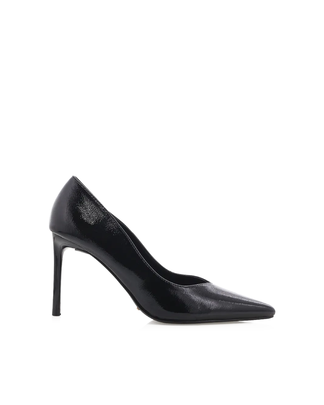 Work Pumps FABIOLA - BLACK CRINKLE PATENT