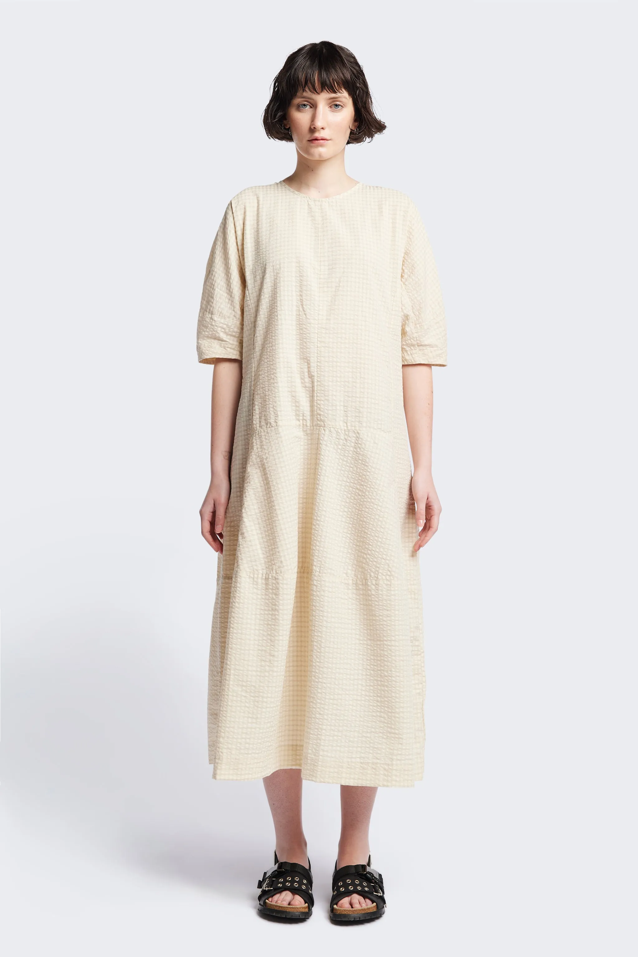 Fluid movement Urban Light Scoria Dress Ecru