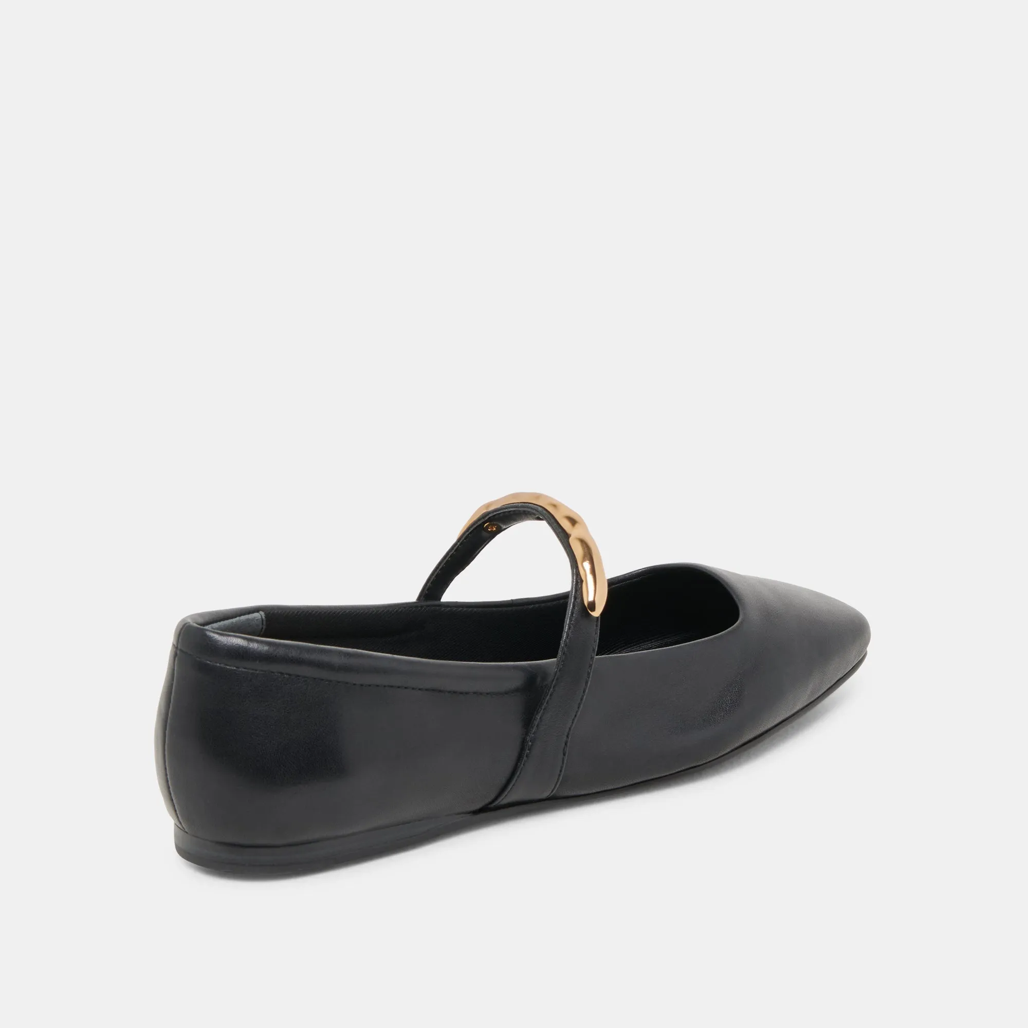 Water Glow Village Glow RADYA BALLET FLATS BLACK LEATHER