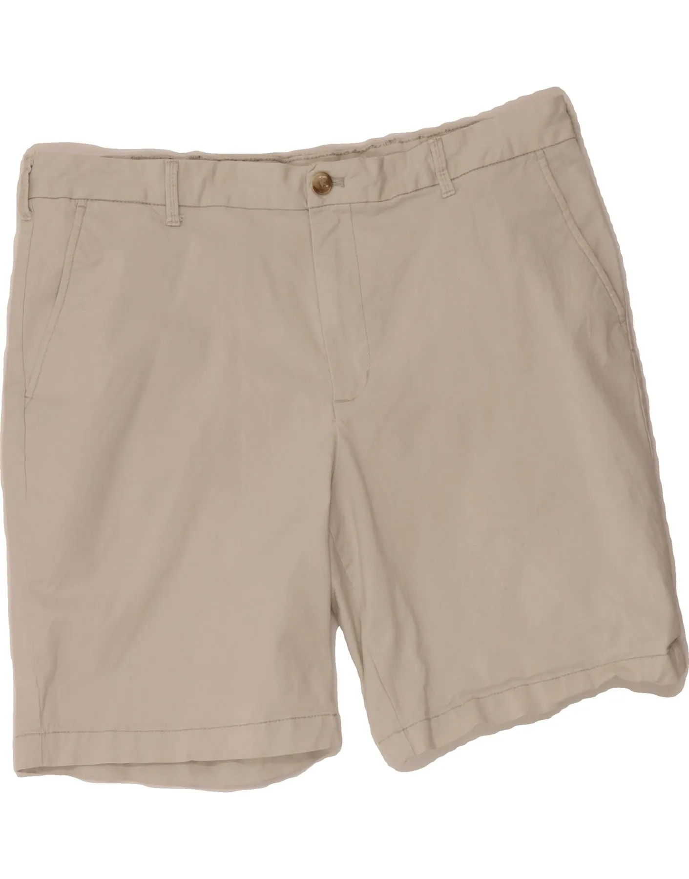 garden party Job Interview IZOD Womens Salt Water Chino Shorts W38 XL Off White Cotton