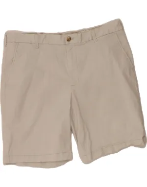 garden party Job Interview IZOD Womens Salt Water Chino Shorts W38 XL Off White Cotton
