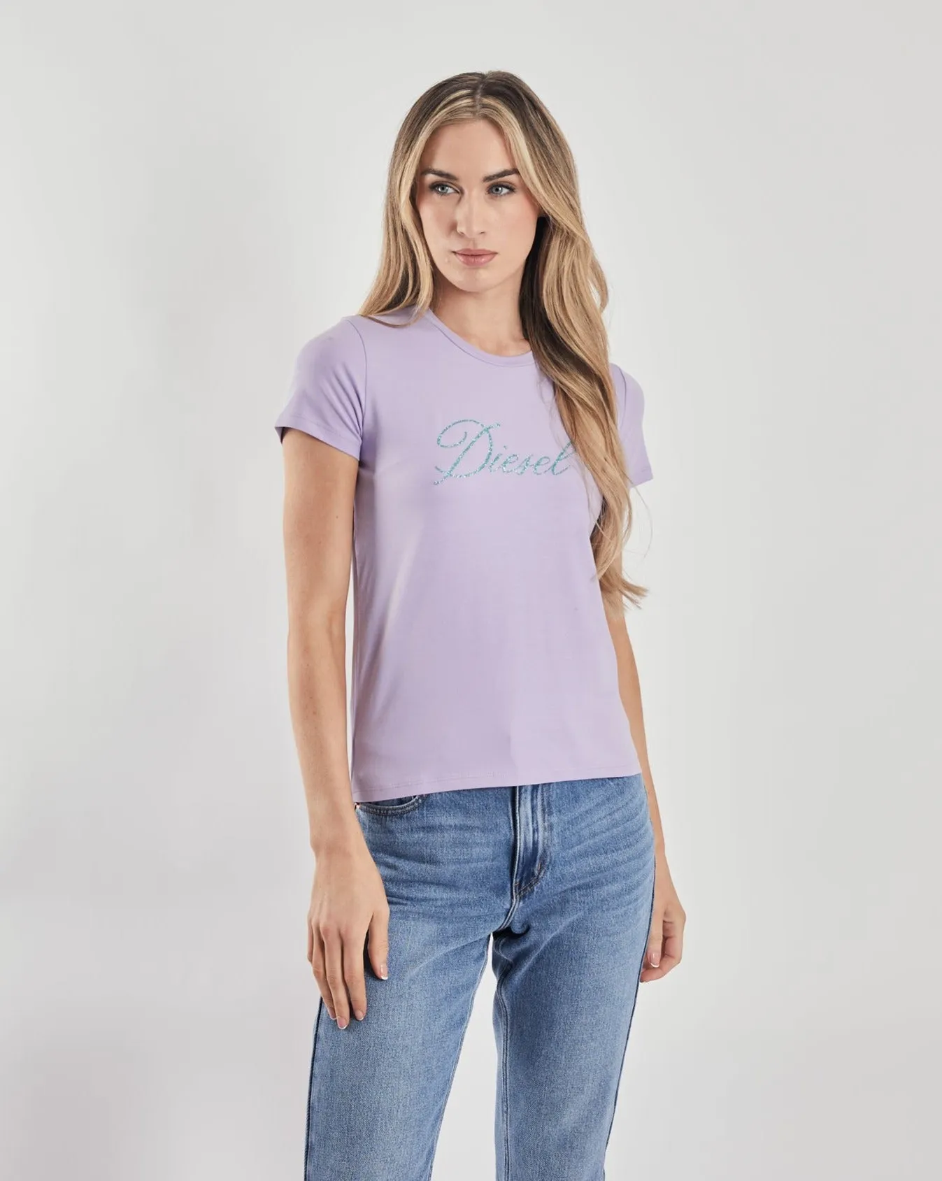 Anneli T-Shirt Purple Rose SustainableManufacturing Cozy Layering