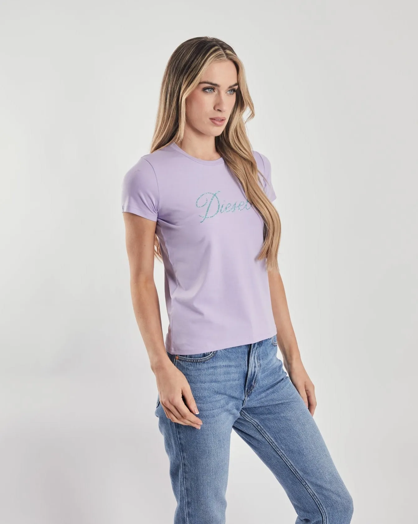 Leisure Casual family gathering Anneli T-Shirt Purple Rose