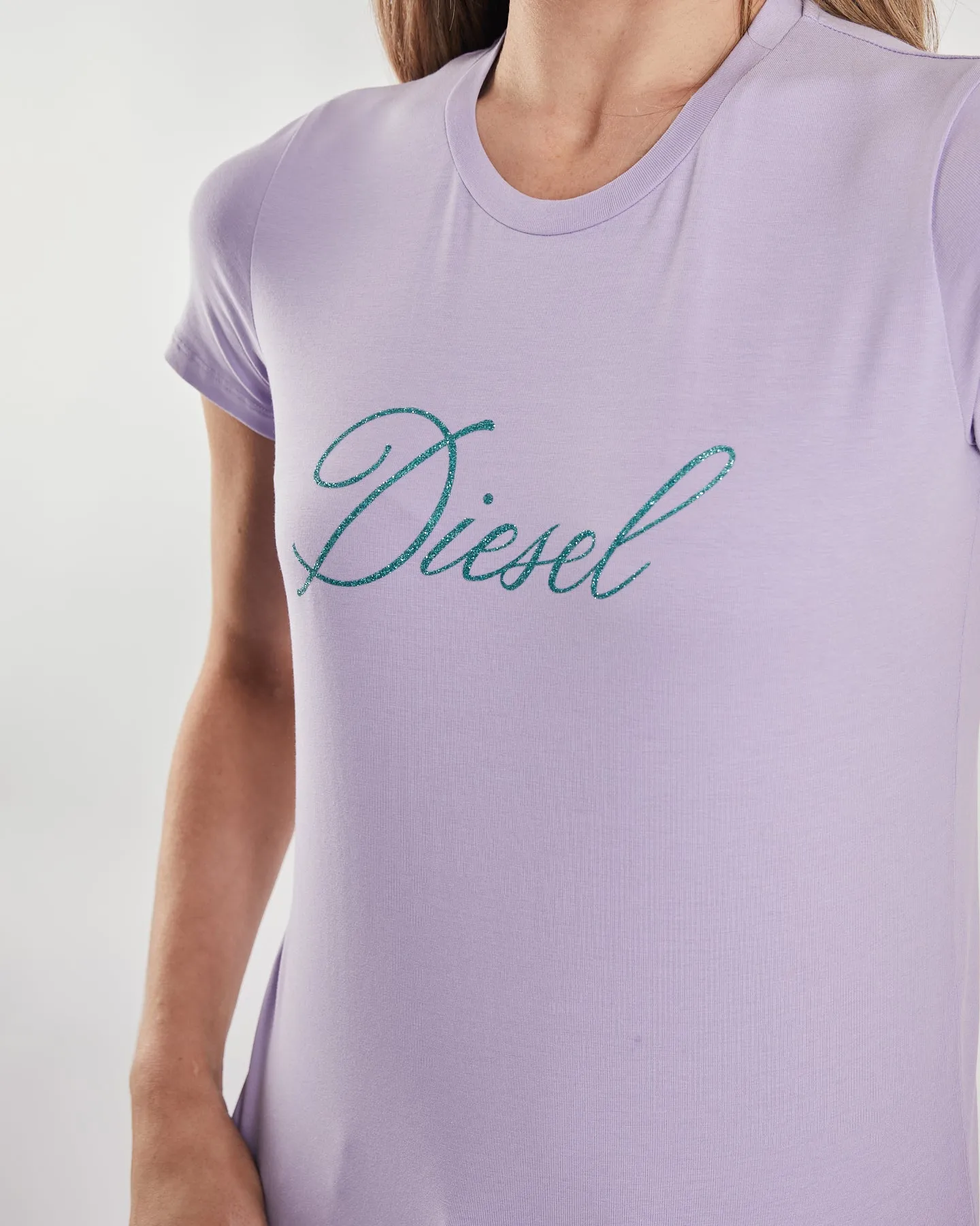 Cozy Layering Essential Fashion Anneli T-Shirt Purple Rose