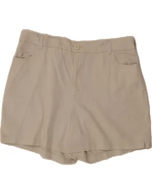 Subtle design Bold Prints LEE Womens Casual Shorts US 22 3XL W44  Grey Cotton