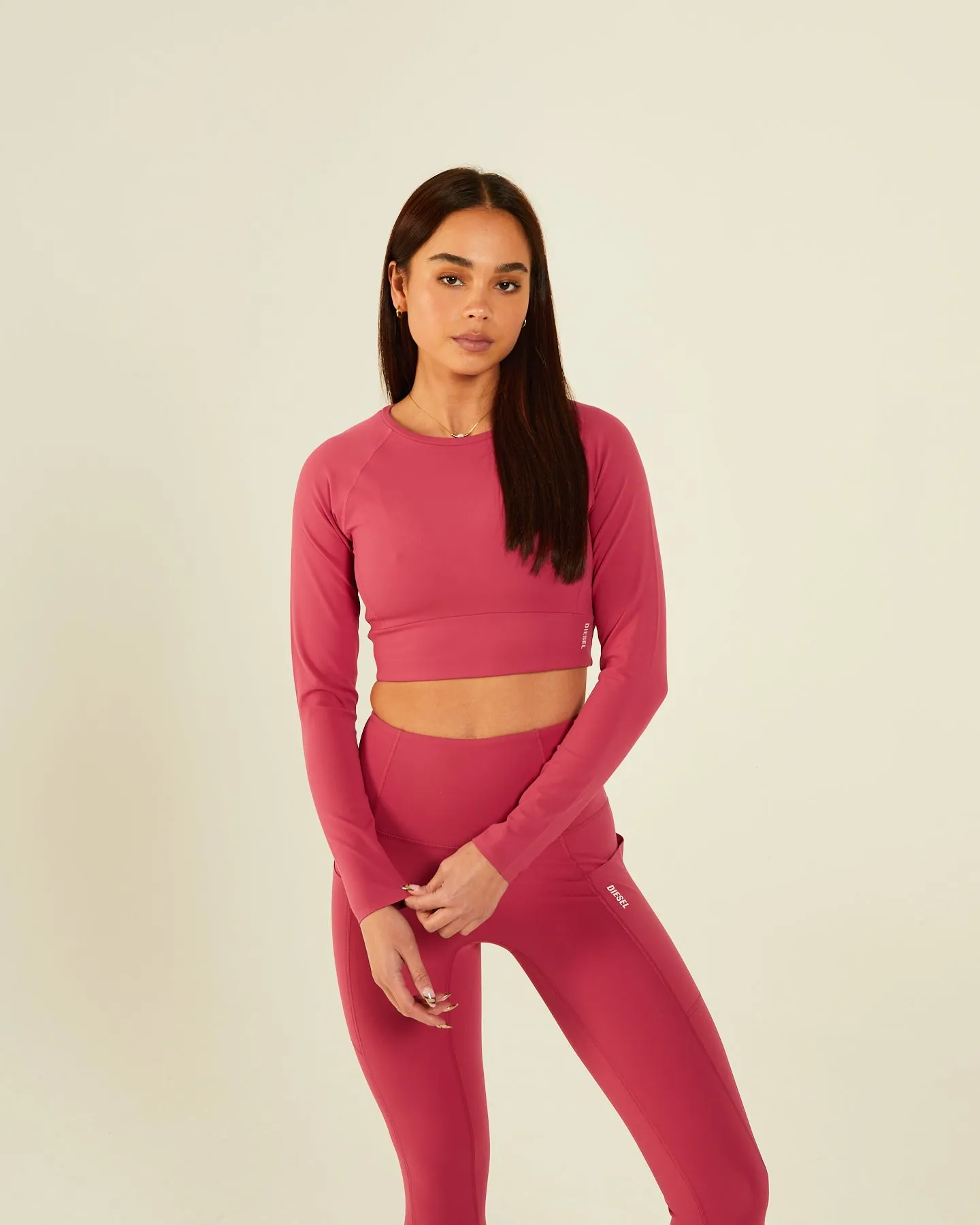 AllDay Comfort Everyday Chic Mira Top Berry Sorbet