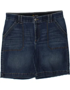 LEE Womens Denim Shorts W38 XL Blue Ventilated Back Breathable back panel
