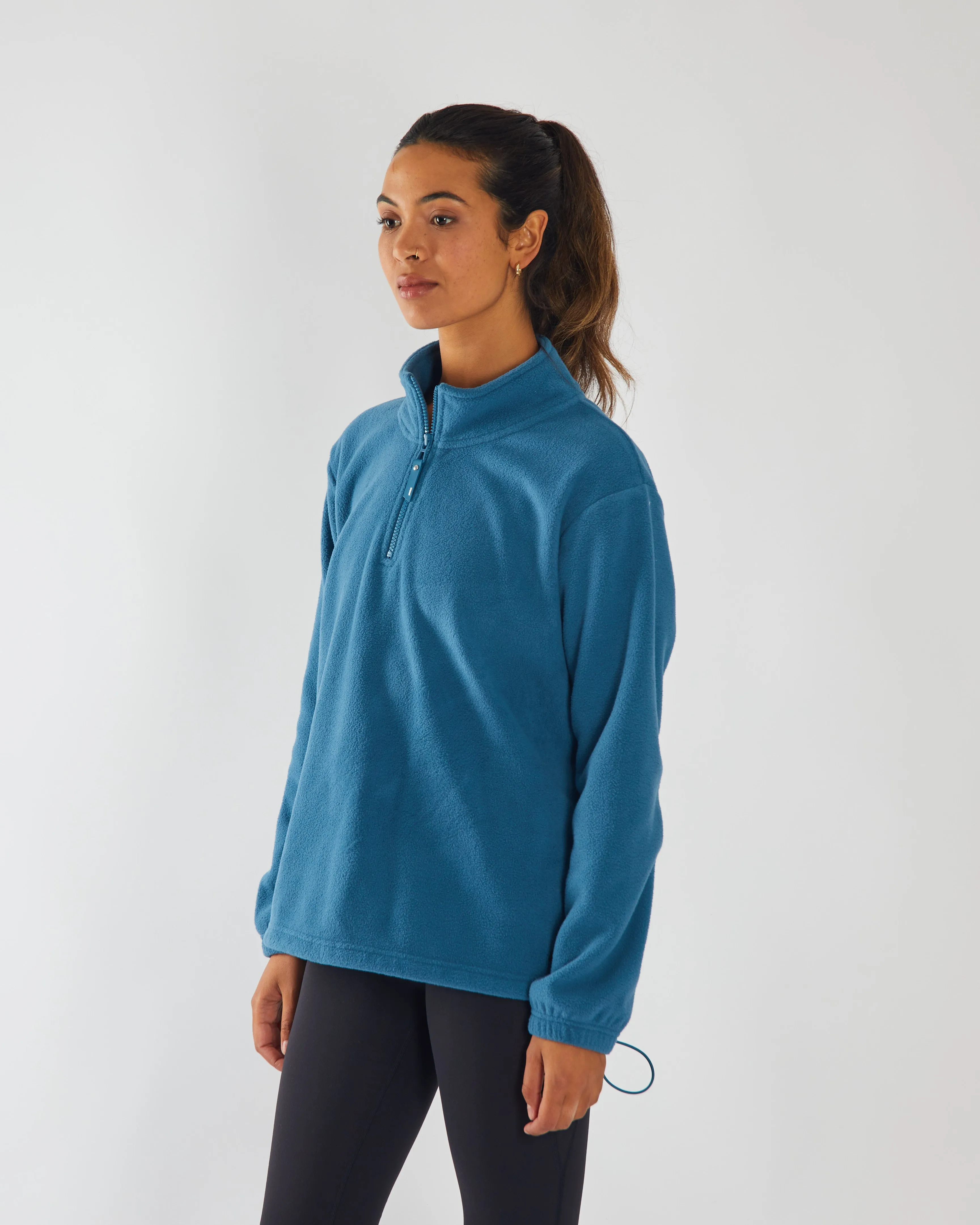 Business Ready Pixie Fleece Half Zip Midnight