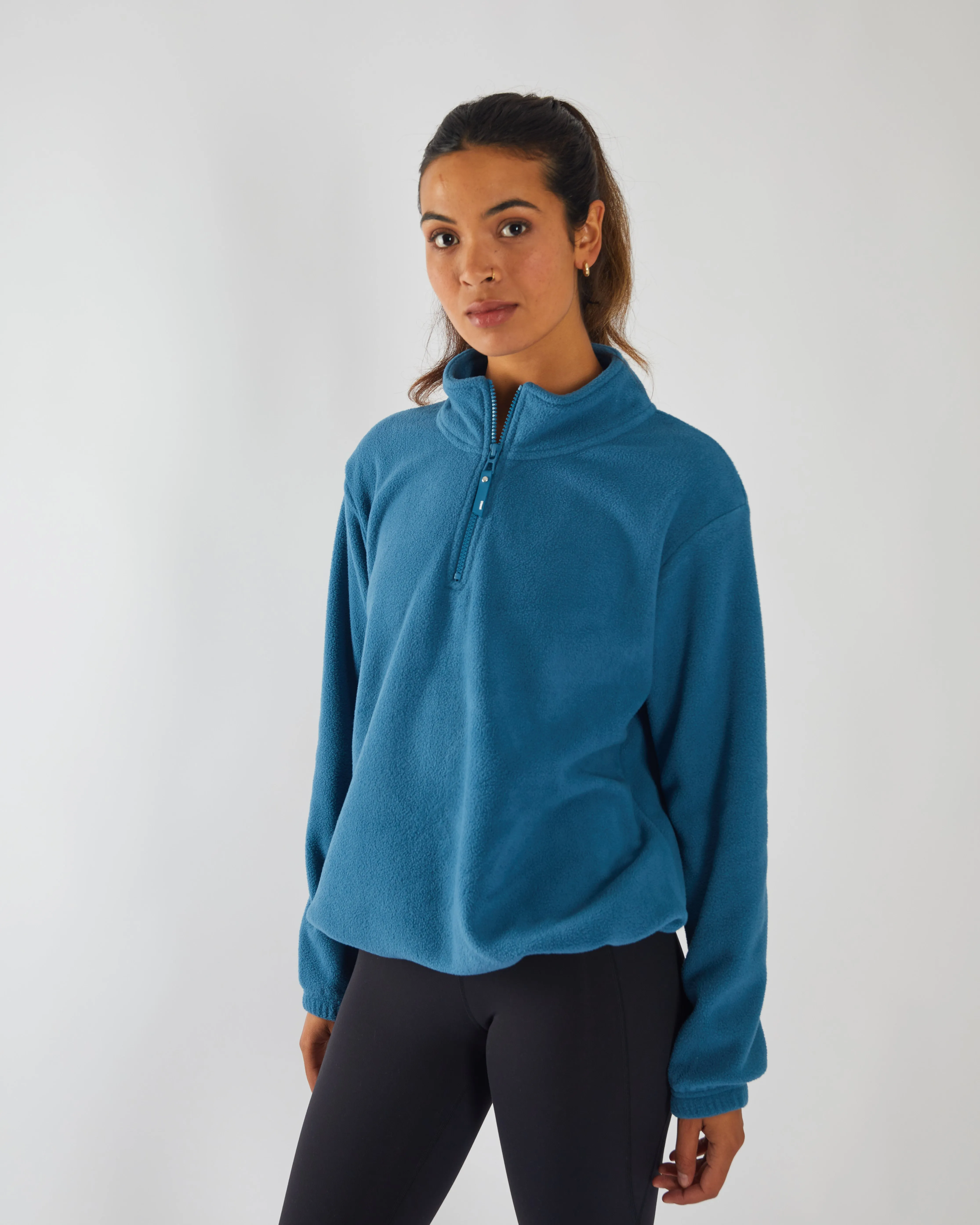 Essential Active appropriate for sports Pixie Fleece Half Zip Midnight