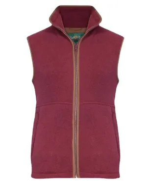 Alan Paine Aylsham Fleece Gilet Clearance Racerback Design