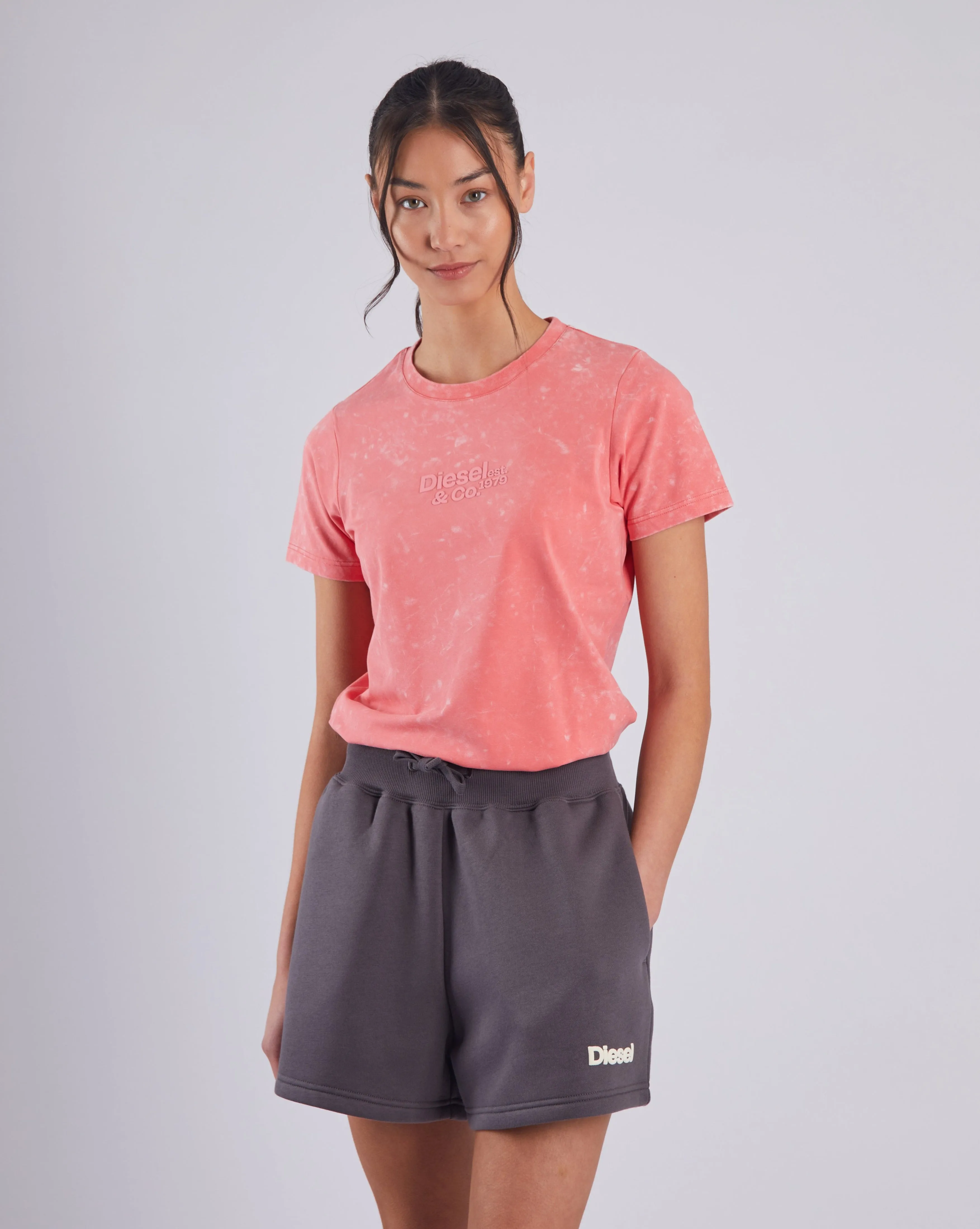 hiking clothes Marva Tee Washed Blush